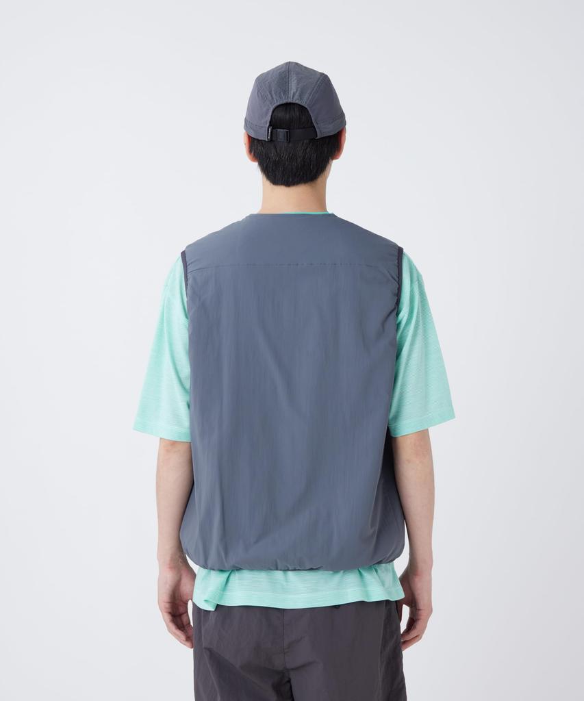 Flexible Insulated Vest Size M [Snow Peak] VT-26SU001 Vest, Padded, Insulated, Men's/Women's, BLACK,