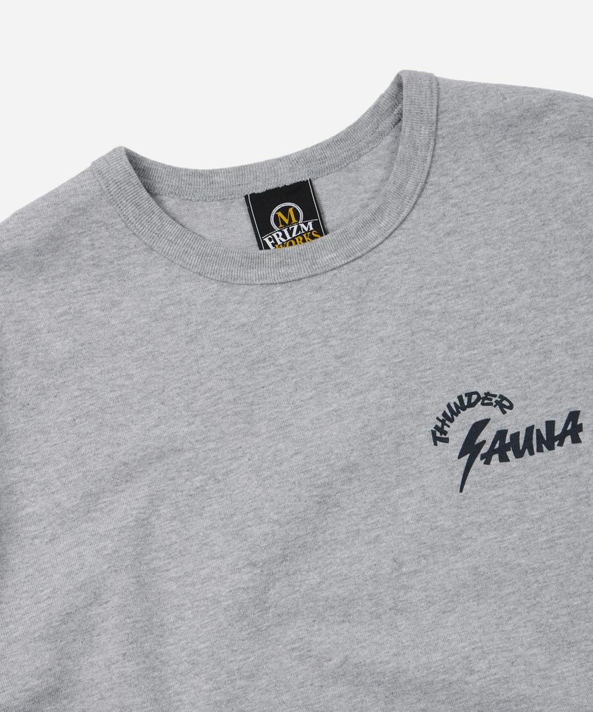 FRIZMWORKS Thunder Sauna Logo Tee _ Gray