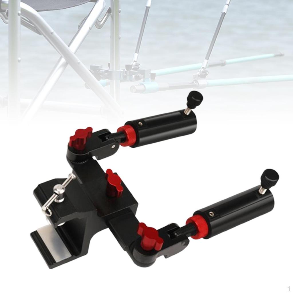 Кресло для рыбалки, держатель удочки, регулируемый, гибкий, прочный, кронштейн для держателя