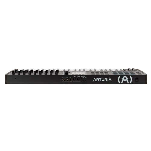 Arturia KeyLab Mk3 Keyboard Controller, 49 Keys, Velocity & Aftertouch, Pad Function, Full-Color Display, Black