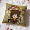 Чехол на подушку L-Loud House Премиум Комфорт Двусторонний Чехол на Подушку - Дизайн "Два в Одном" для Любой Комнаты и Салона Автомобиля