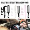 2Pcs Barber Haircut Fade Comb Professional Curved Positioning Blending Clipper Comb Men Women Hair Trimming Comb Hairdresser Tools