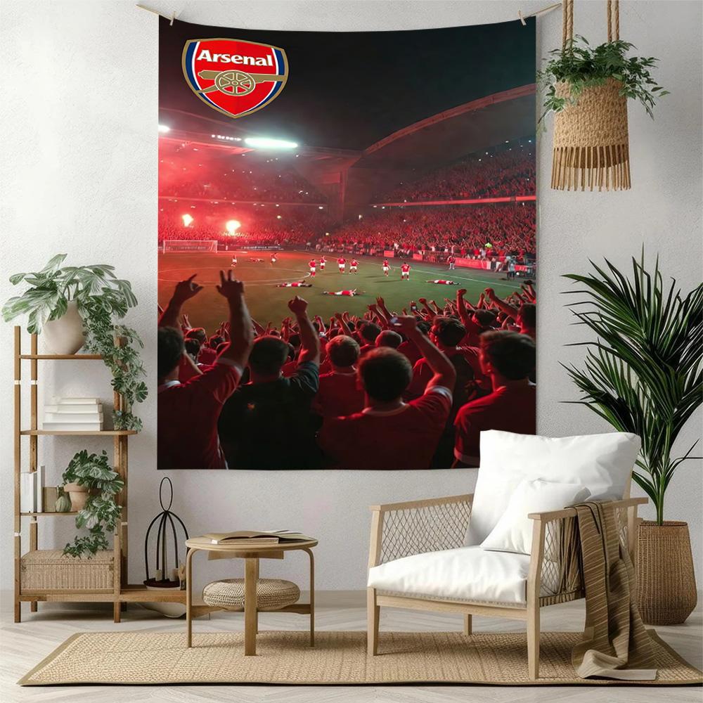Arsenal Wall Decor Tapestry Art For Pet Memorial Birthdaywedding Party Backdrop Family Gift
