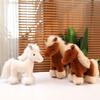 Horse Simulation Plush Toy Cute Cartoon Boy Children Bedroom Gift Decoration