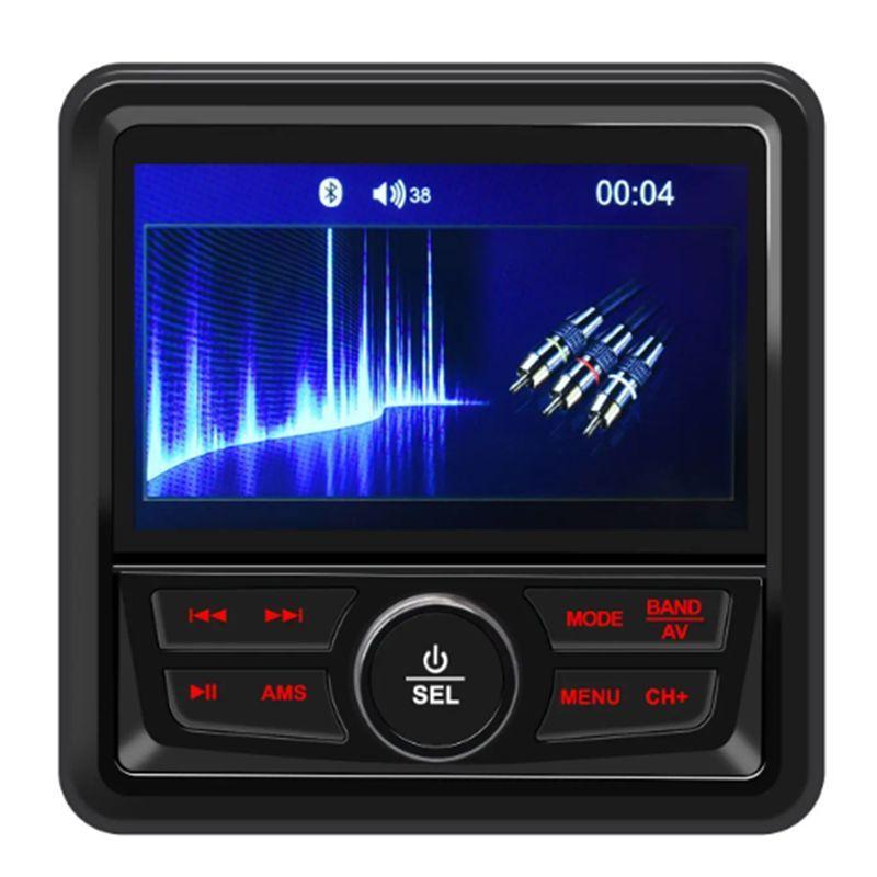 Classic-Marine Radio Boat Stereo Bluetooth FM AM Radio Digital Media Audio Playe Waterproof Boat Accessories