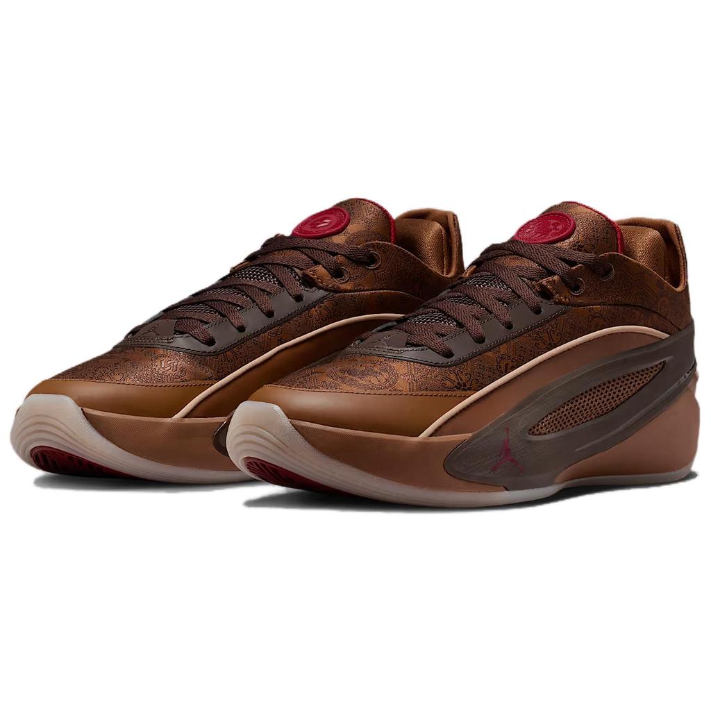 Air Jordan Luka 5 CNY PF Китайский Новый Год Коричневые Мужские Баскетбольные Кроссовки IQ0567-201