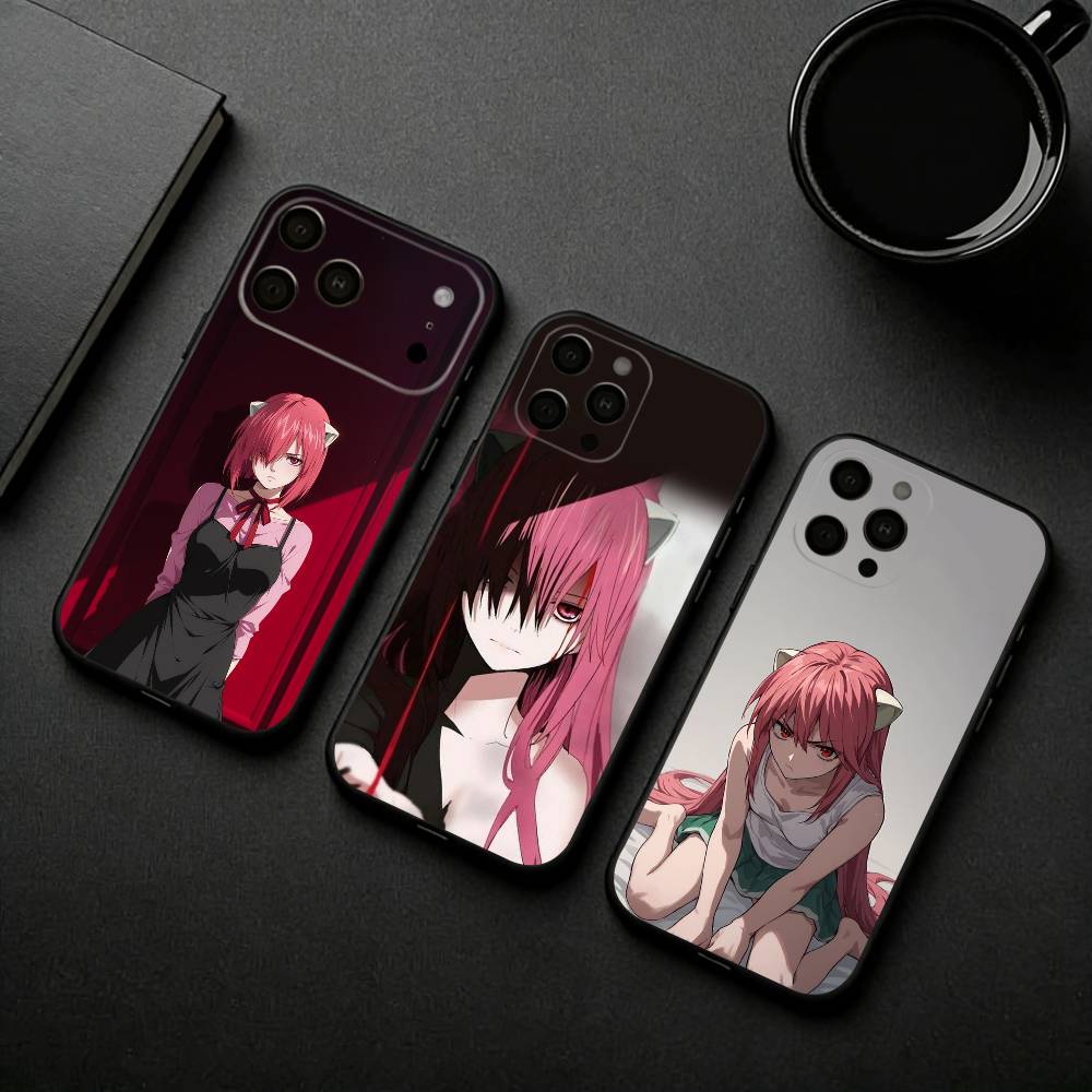 E-Elfen Lied L-Lilium Lucy Чехол для телефона Силиконовый Мягкий Для IPhone 17pro 16 15 14 13 12 11 X XR Plus Pro Max Plus