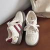 Розовые немецкие тренировочные туфли Forrest Gump board женские уродливые милые весенние новые шикарные нишевые корейские версии круглые студенческие спортивные маленькие белые туфли
