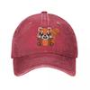 Shu the Red Panda Baseball Cap Bobble Hat Military Tactical Cap UnisexS Baseball Cap WomenS