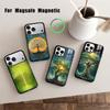 Чехол для мобильного телефона W-World L-Life Tree для iPhone 17,16,15,14,13,12,Plus,Pro,Max для Magsafe Магнитная Беспроводная Зарядка