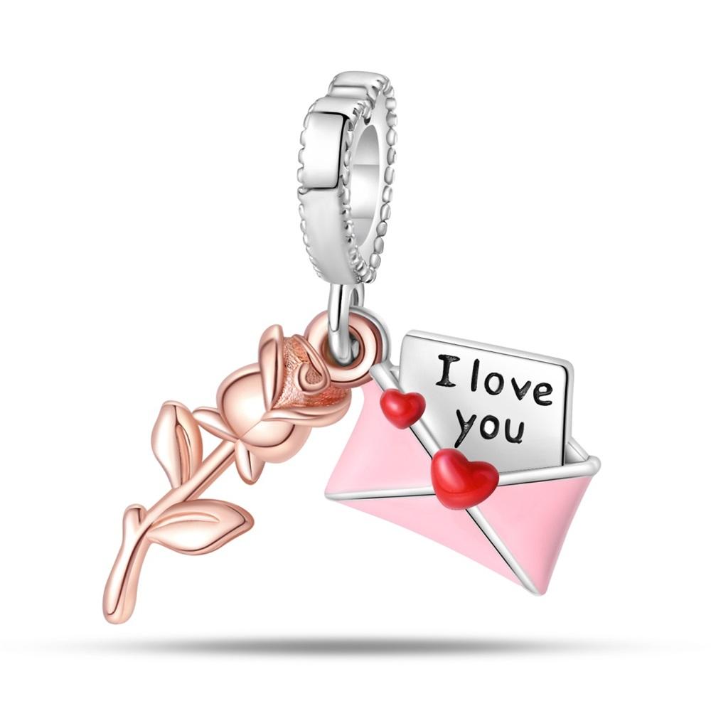 New 925 Sterling Silver Spring Tulip Pansy Flower Charms Bead Fit 925 Original Bracelets Fine DIY Jewelry Birthday Gift