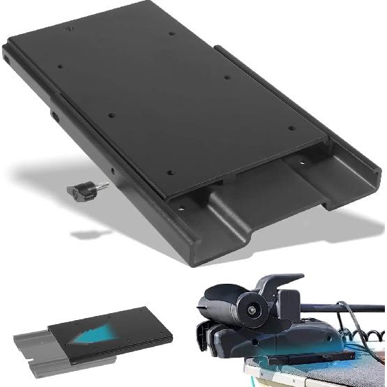 1854035 MKA-16-03 Trolling Motor Quick Release Bracket, Quick Release Mount Compatible with Ulterra, Terrova, PowerDrive