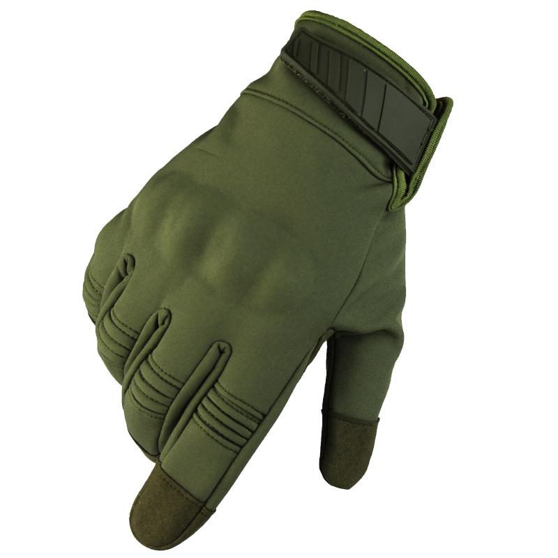 Outdoor Multifunctional Tactical Gloves Touch Screen Motorcycle Riding Warm Windproof Waterproof Camouflage Sports Training Gloves