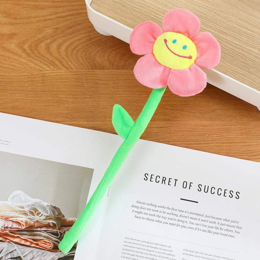 Креативная плюшевая игрушка в виде подсолнуха со смайликом, букет из ткани «роза», подхват для штор в виде цветка, реквизит для фотосъемки, украшение