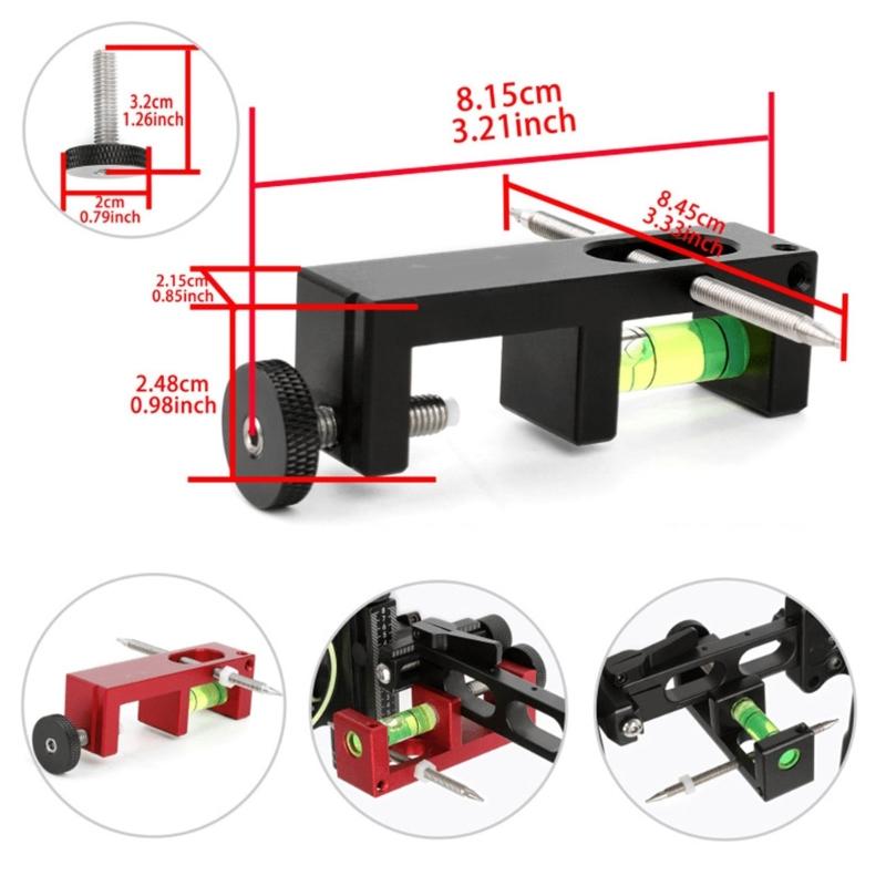 Light Weight Portable 3rd Axes Bows Sight Level Adjustment Tuning Leveler Targets Mounting Leveling Tool Easy to Use