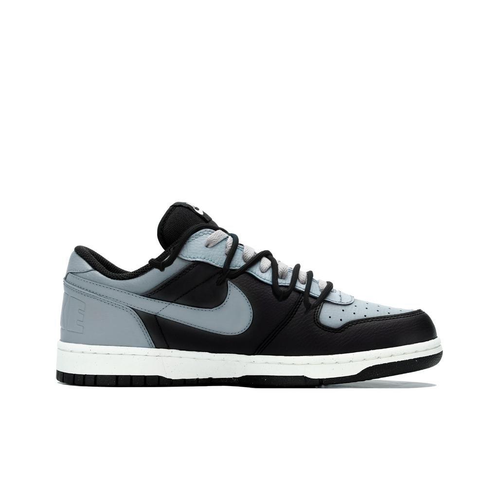 Nike Большие BlueTrack Кожаные Whisper Нескользящие Низкие Скейтбордические Кроссовки Мужские Сине-Черные 355152-016(Команда1004-)