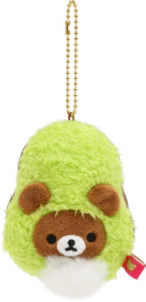 Hanging Plush Toy Avocado MF90301 San-X (Chairoi Koguma)