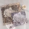 Winter New European And American Leopard Print Scarf, Fashionable Commuting Neck Protection And Cold Prevention Scarf, Light Luxury Style Warm Shawl