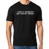 Male Top Tees I Have A Warrant Out For My Arrest T-Shirt Funny Quotes Inspired Humor Tee Shirt Casual Cotton O-neck T-shirts