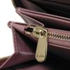 Used 10656 Lady Dior Voyageur Wallet S0007ONMJ_M64P 7940 Current Logo Zip Around Cannage Lavender from Japan AUTHENTIC