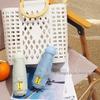 Компактный женский зонт для защиты от солнца: Мини, Портативный, Солнцезащитный зонт с черным клеем, Готов к дождю, Дизайн-капсула