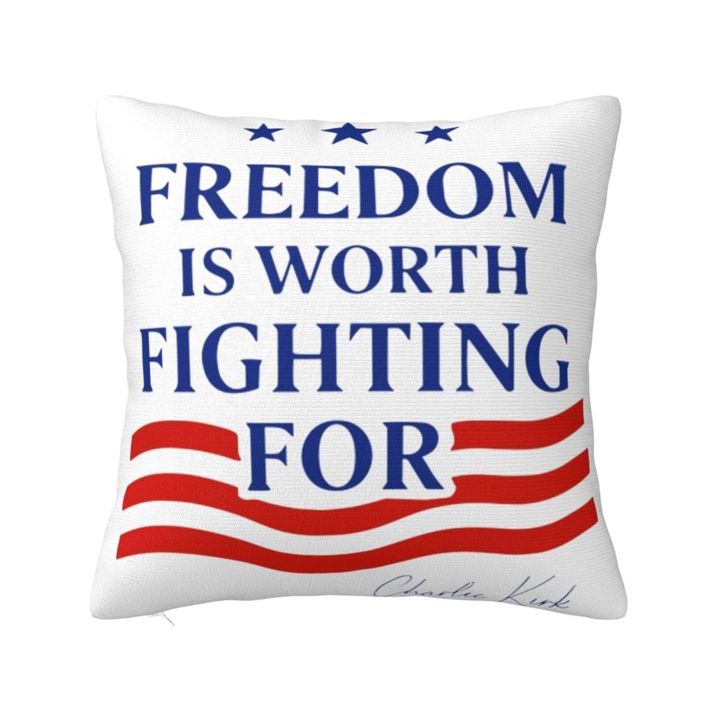 Decorative Pillow Cover Official In Loving Memory Of Charlie Kirk Accessories Home Pillow Case Cover Zipper Multi Size