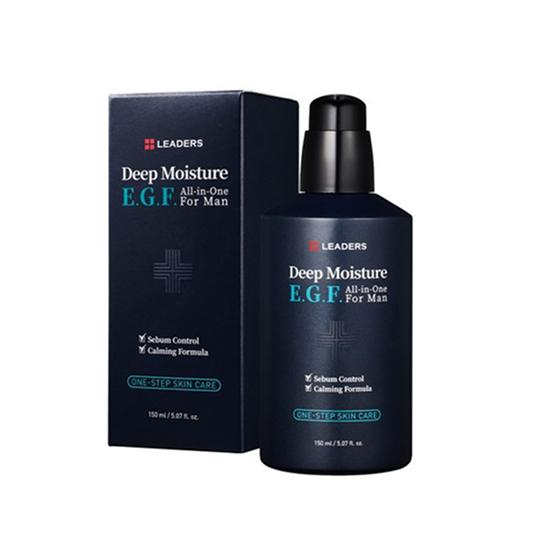 LEADERS Deep Moisture E.G.F. All-in-One for Men (150 ml × 2)
