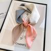 70 Silk Scarf: High-End Korean Style, Versatile Professional Imitation Silk, Retro Printed Women's Scarf