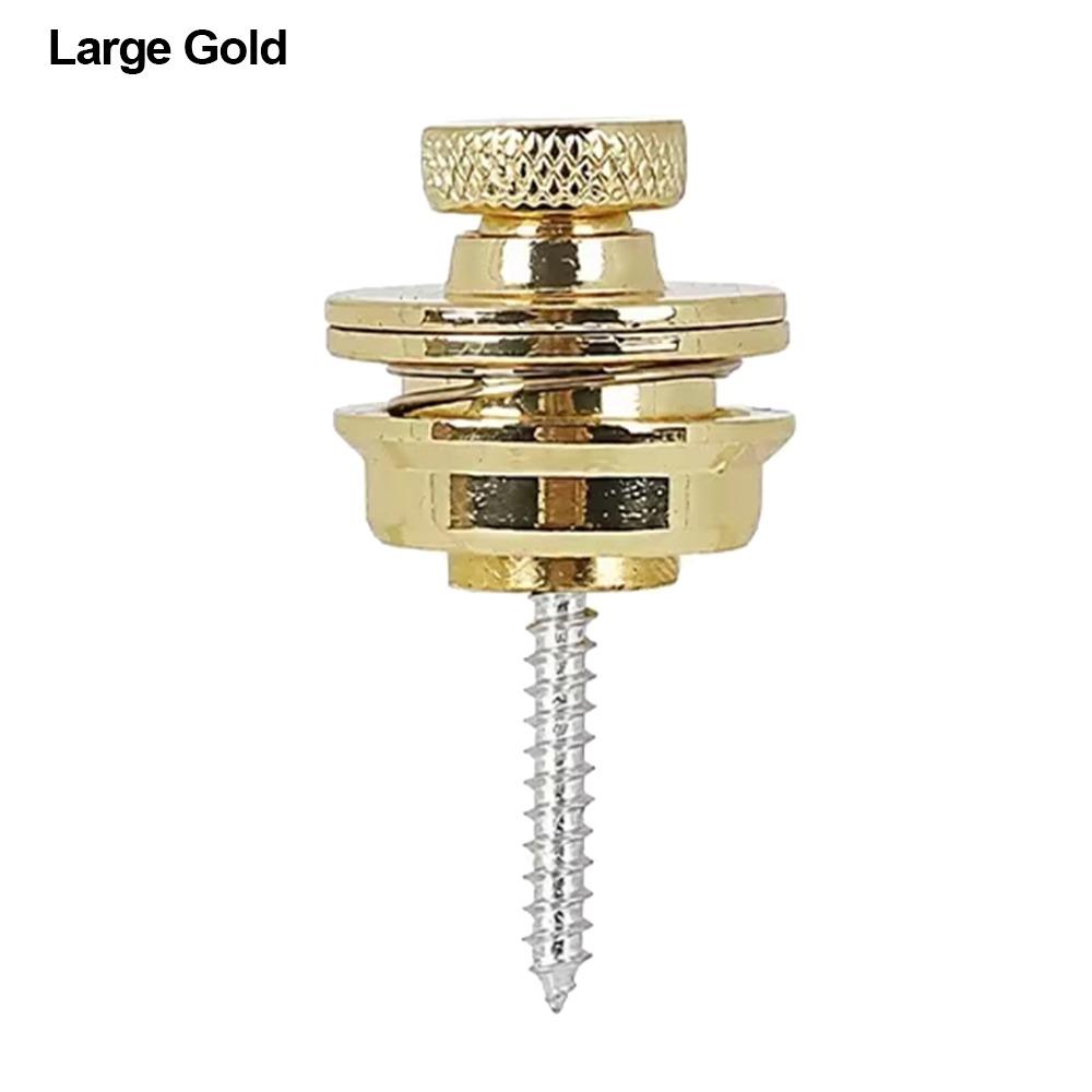 1Pcs Security Locking Guitar Strap Lock Locking End Stud for Acoustic Bass Guitar