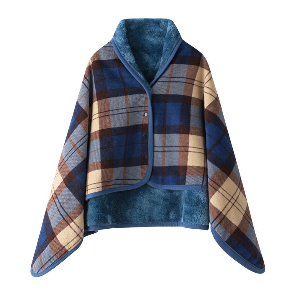 Keep Warm Multi-function Shawl Blanket Winter Lazy Casual Office Blanket  for Women and Office Use