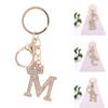 Letter Crown Meaningful A-Z Letter Pendants Keychains Initials Name Key Chains Rings Accessories Gift