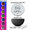 Car Triangle Window Atmosphere Light USB Wireless LED Decoration Light For Opel Corsa Mokka Astra Cascada Adam Insignia Meriva