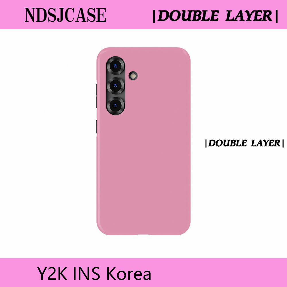 Роскошный чехол Clmj SWAG Blush для Samsung Galaxy A56 S20 S23 S24 S25 S26 FE Plus Ultra Edge 4G 5G Роскошный двухслойный чехол