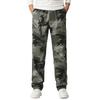 Осенние мужские брюки-карго мужские повседневные прямые камуфляжные брюки-карго мужские
