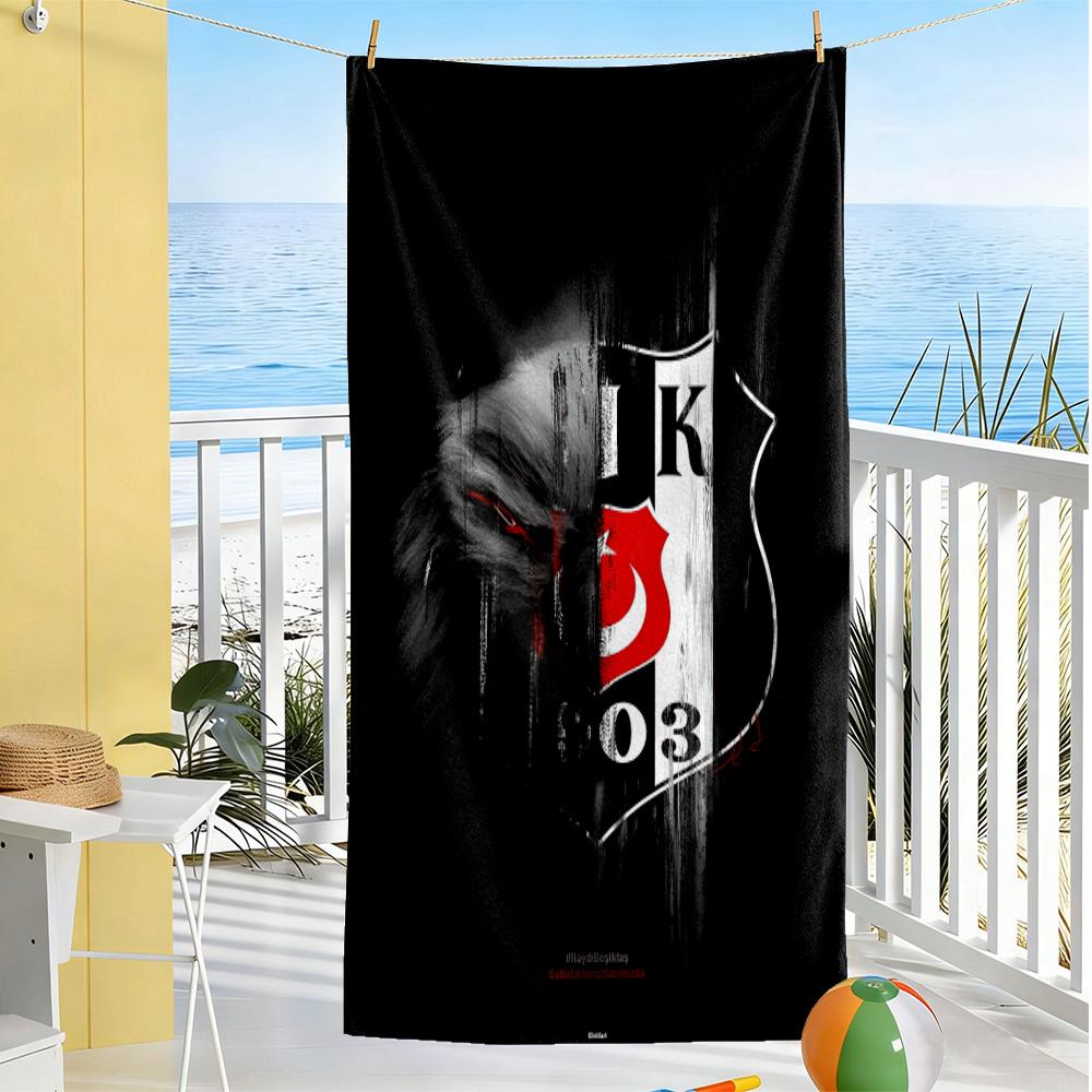 Bjk Enthusiasts Beach Towel Super Soft Microfiber Quickdry Fabric Comfortable Lightweight