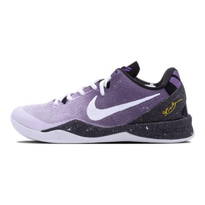 Кроссовки для баскетбола Kobe 8 Амортизация Нескользящая Подошва Дышащие Низкие Унисекс Фиолетовые HF9550-001(Команда147-)