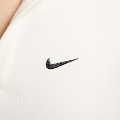 Nike Sportswear Essential Women's Short-sleeve Polo Top 'Sail/Black'
