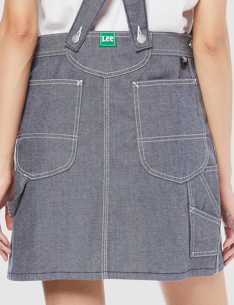 Lee Golf Overall Skirt indigo blue M