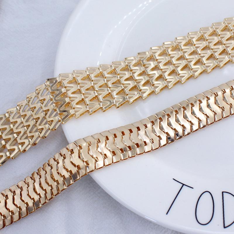 Женская поясная цепочка, декоративное платье, металлическая застежка-крючок, регулируемый ремень, аксессуары, цепочка с подвесными бусинами