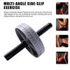 1Pcs Abdominal Wheel Strong Load Bearing Non-slip Roller Strengthen Training Equipment Home Use Y4S2