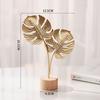 Ironwork Home Decoration Ornaments Golden Room Decoration Fashion Golden Plant Decoration  Home