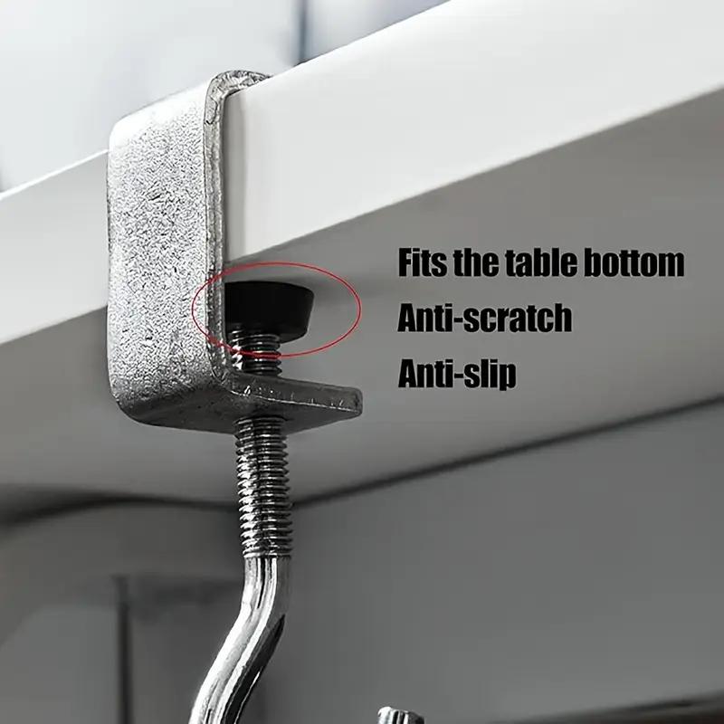 1 шт. Студенческий школьный крючок для сумки, боковой крючок для стола, настольный крючок для сумки для общежития, съемный рюкзак, портативное хранение, крючок без гвоздей