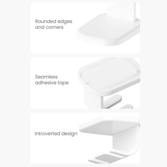 Настенный держатель для зубных щеток Водонепроницаемый Легко устанавливается 45659 Слотов