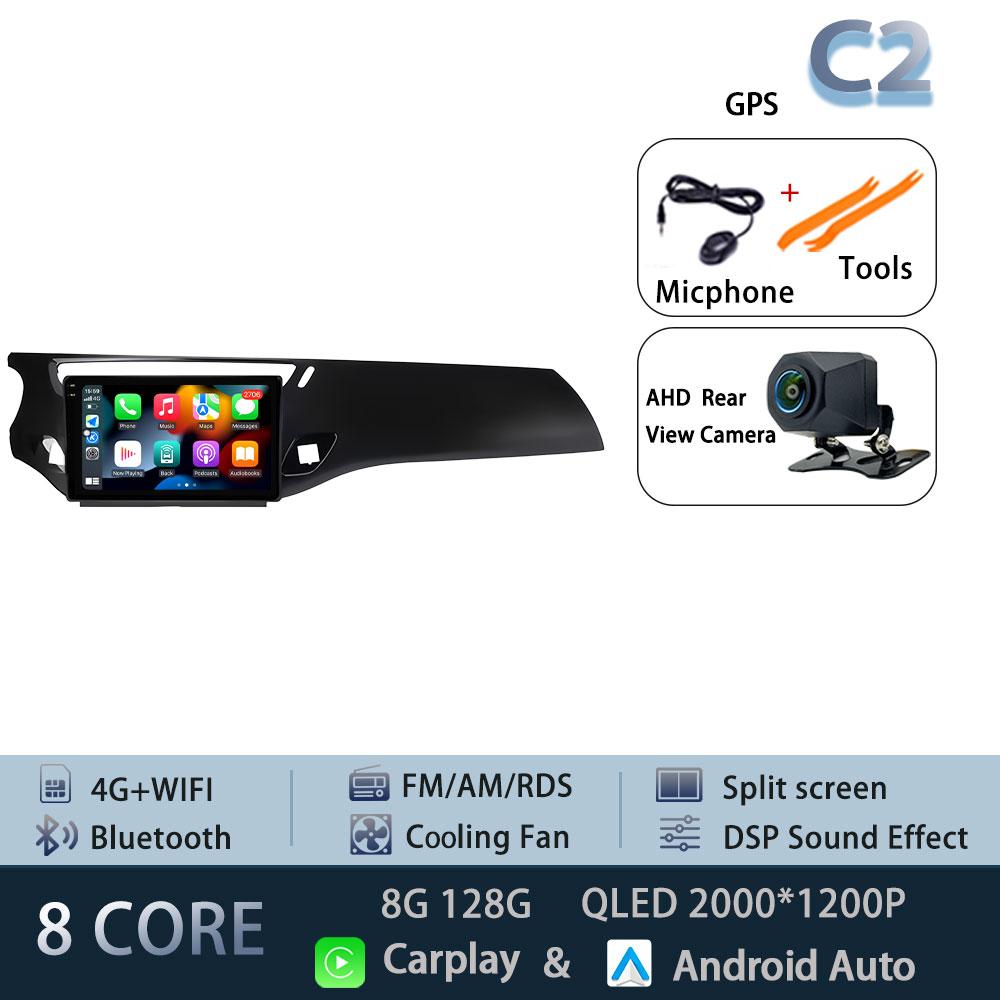 Android 15 Car Radio For Citroen C3 DS3 2010-2016 5G WIFI Head Unit Navigation Autoradio DSP BT Wireless Carplay Auto 4G