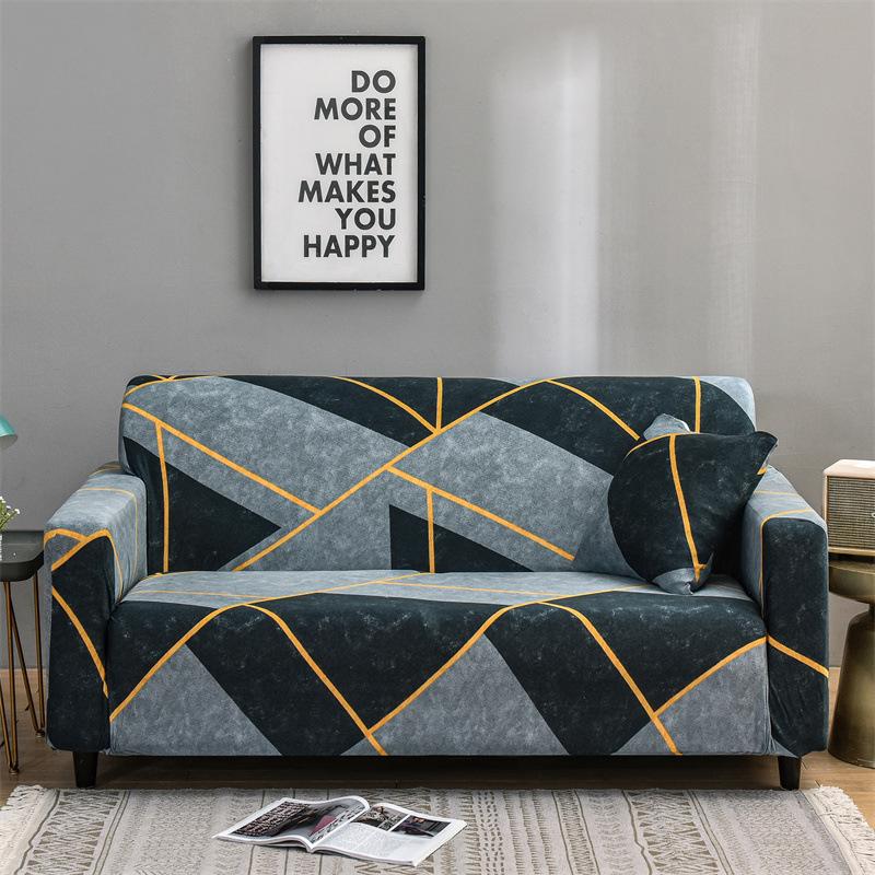 Living Room Model Room Non Slip Full Cover Fabric Sofa Cover Four Seasons Universal All Inclusive Elastic Sofa Cover