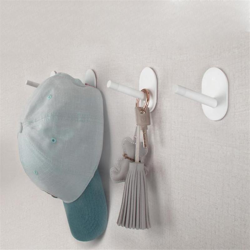 3pcs Xiaomi Youpin HL Little Self Adhesive Hooks Strong Kitchen Bathroom Closet Wall Hooks 3kg Max Load Hanger Hook Up