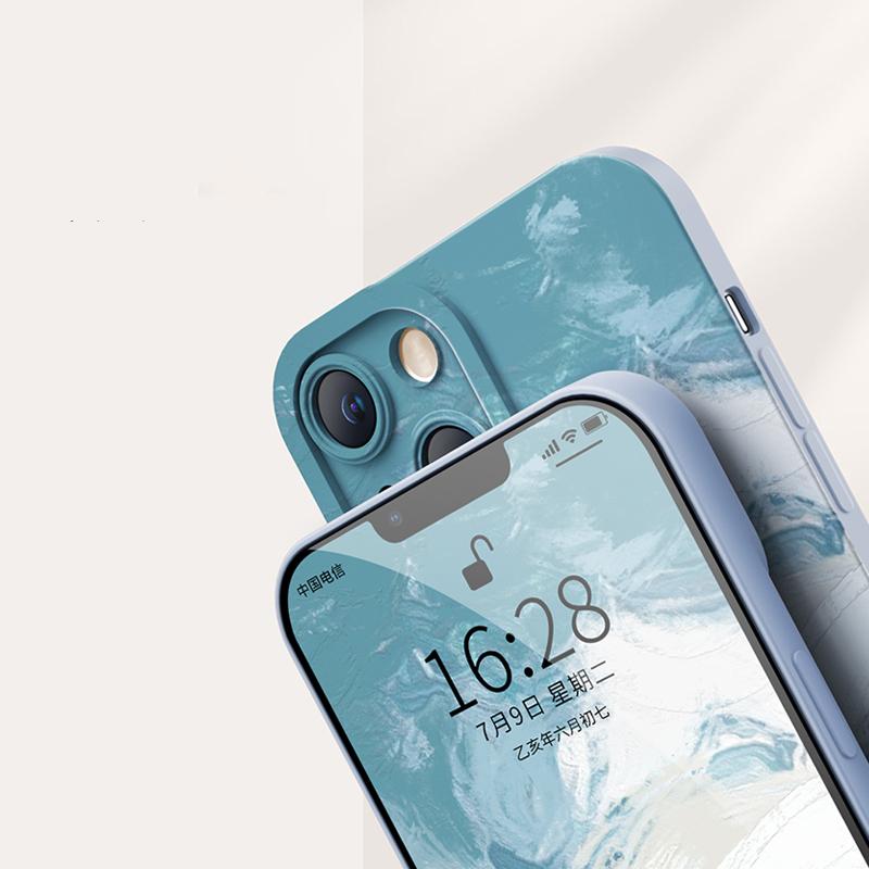 Чехол-акварель для Samsung Galaxy A16 5G A35 A55 A34 A54 A33 A53 S25 S24 S23 S22 Ultra S21 Plus FE Мягкий силиконовый чехол