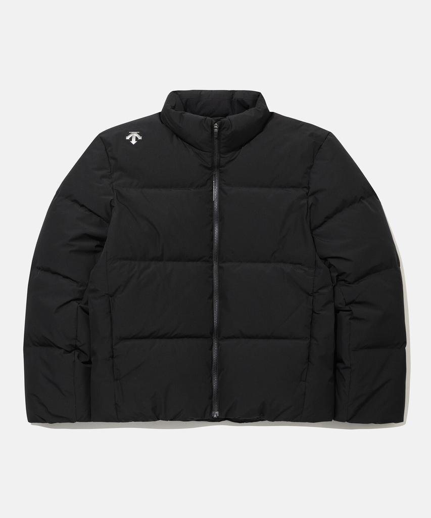 Descente Essential Short Puffer Comfort Fit Down Jacket Black Sr423Udjo1 (A Type)