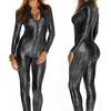 2022 Женский сексуальный комбинезон Lady Rompers Snake Leather Cat Nightclub Snakeskin Jumpsuit M-XXL