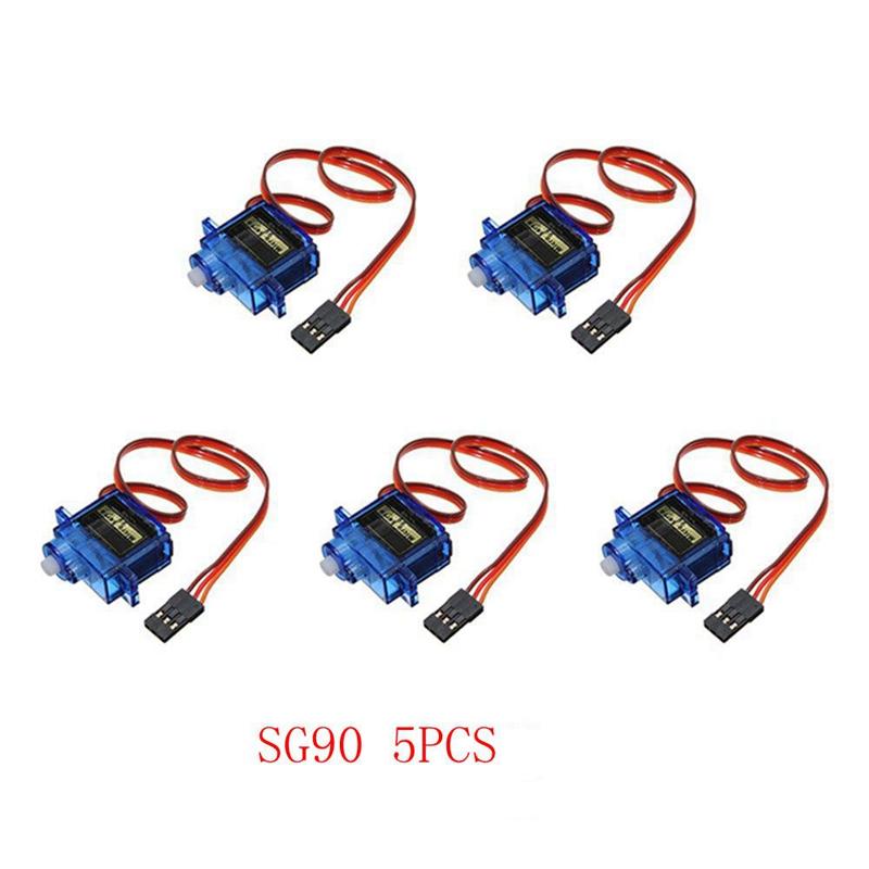 SG90 Mini Gear Micro Servo 9g 1.6KG Mini For RC RC 250 450 Airplane Helicopter Car Vehicle Boat Models Spare Parts 4/5/10/20PCS